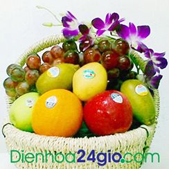 Gửi tặng giỏ hoa quả