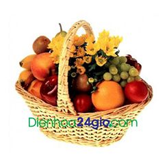 Giỏ hoa quả vip
