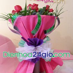 hoa bó, điện hoa khai trương