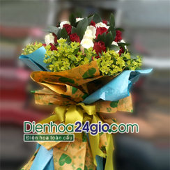 bó hoa đẹp, cách bó hoa đẹp