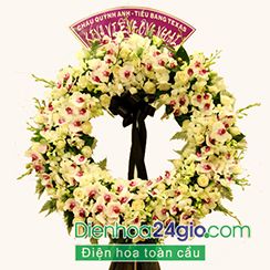 Hoa chia buồn đẹp