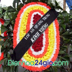 Vòng hoa chia buông | Dien hoa chia buon